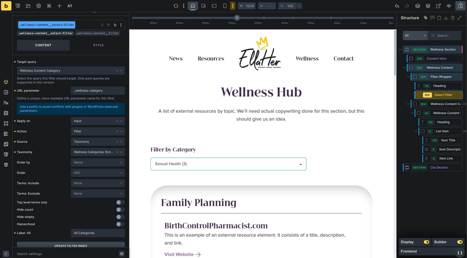 SOLVED: Select Filter not populating categories on frontend - Bugs ...