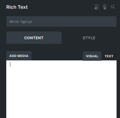 NO BUG: Rich Text element is not working - Bugs - Bricks Community Forum
