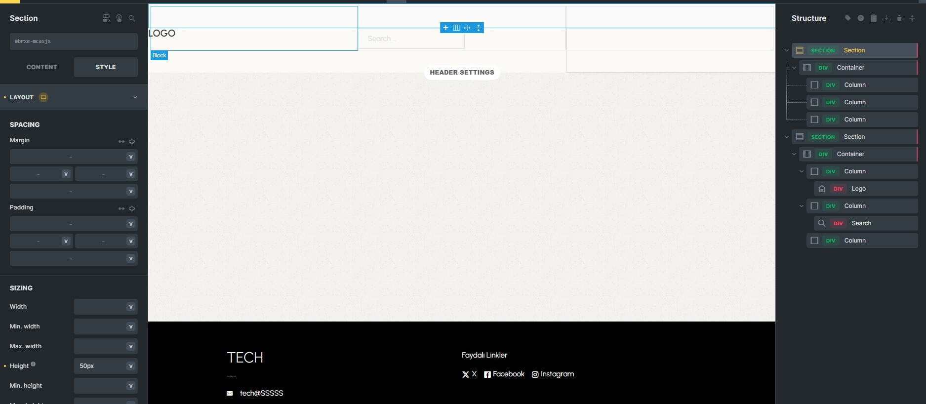 NO BUG: Builder canvas front end differences - Bugs - Bricks Community ...