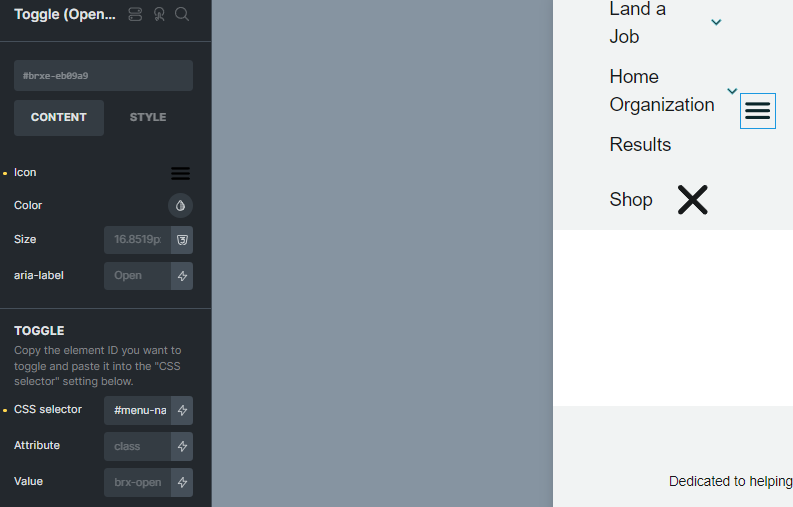 NO BUG: Nestable Toggle / CSS Selector - Bugs - Bricks Community Forum