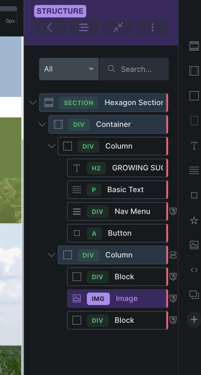 Custom Hover using a nav element and connect to an image element. - How ...