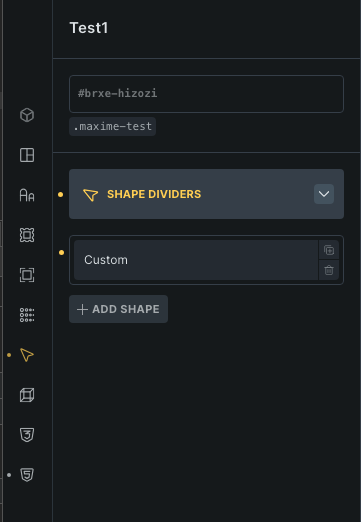 Bug Divider NO BUG: Shape Divider in Editor Mode - Bugs - Bricks Community Forum
