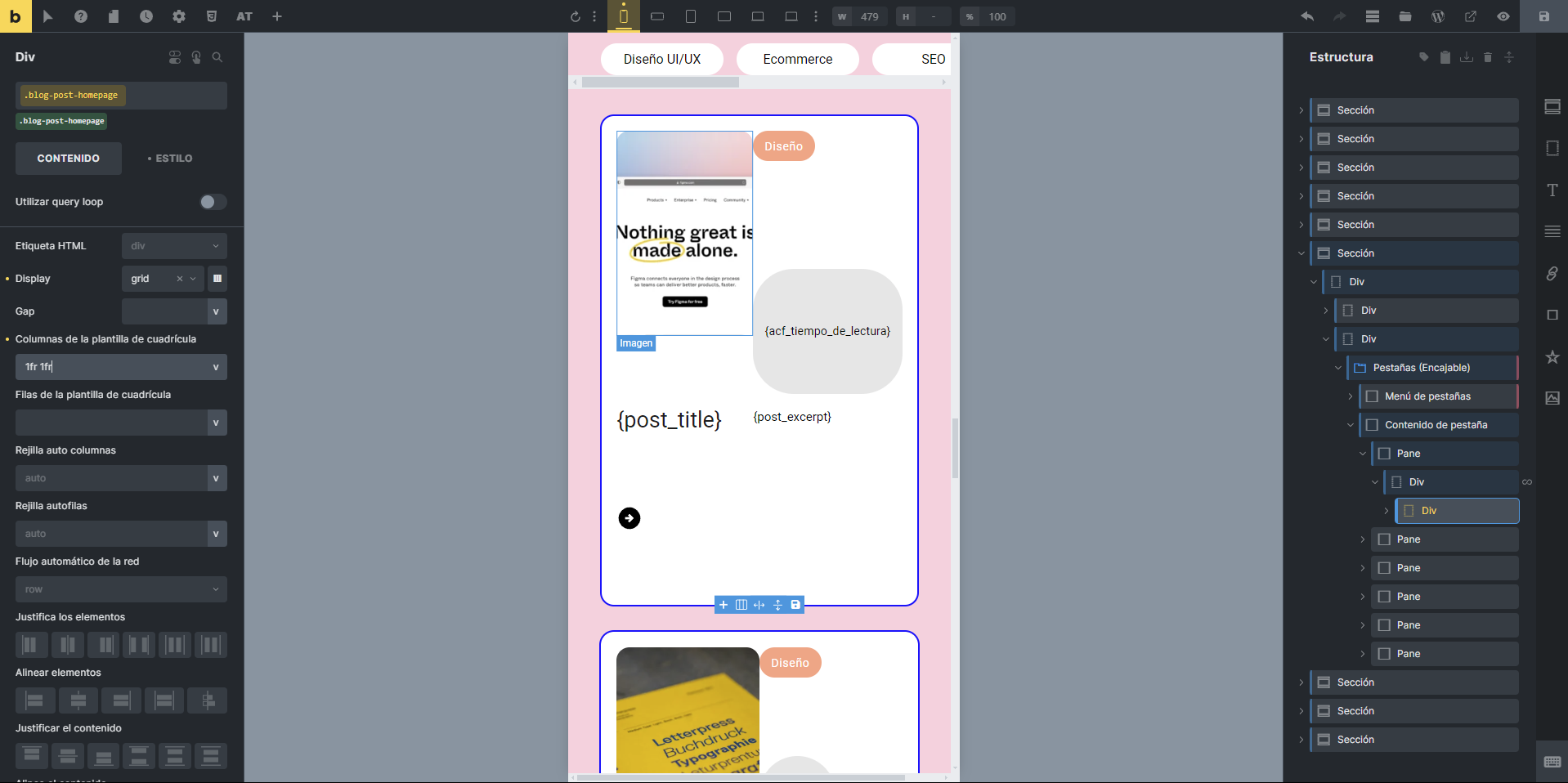 NO BUG: Nestable tabs term query - Bugs - Bricks Community Forum