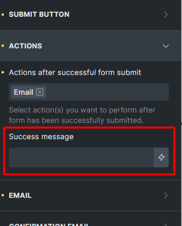 success