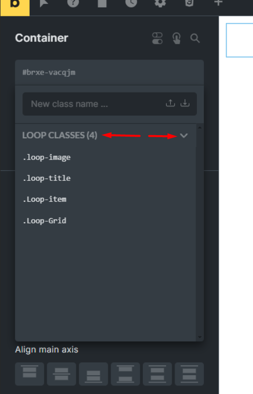 GLOBAL CLASS MANAGER : Show categories in the element class section ...