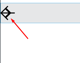 arrow broken