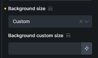 NO BUG: Background image custom size control - Bugs - Bricks Community ...