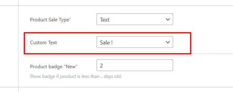 sale